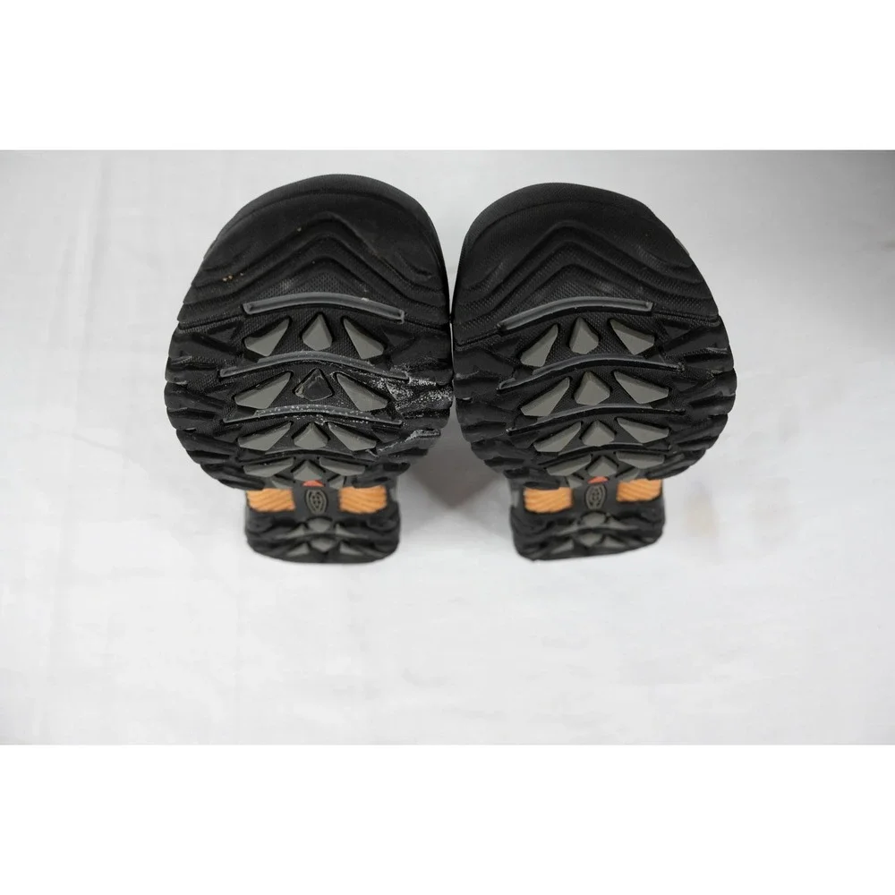 Keen Targhee EXP Mid Hiking Boots Mens 10 Grey Orange Excellent Waterproof Trail